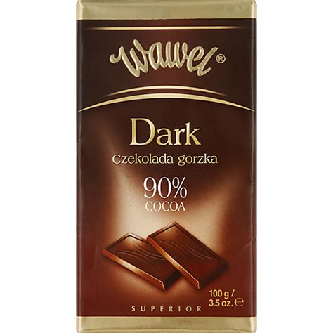 Wawel Dark Chocolate, 90% Cocoa | Northgate Market