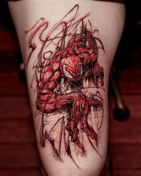 101 Best Carnage Tattoo Ideas That Will Blow Your Mind!