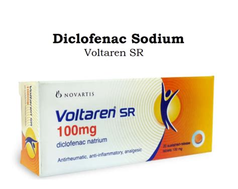 Diclofenac Sodium/ Potassium (Voren, Diclo, Voltaren) | Analgesics