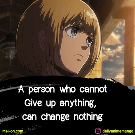 Attack On Titan Quotes Armin Arlert - logwitt