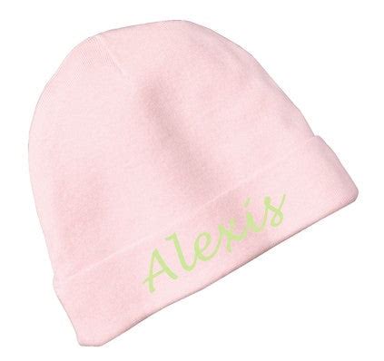 Personalized Newborn Hats | Monogrammed Baby Gifts – Preppy Monogrammed Gifts