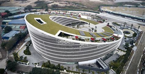 Gensler Singapore Designs Vietnam’s Viettel Group’s HQ As An Oval-Shaped Building