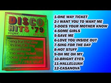 TOP DISCO HITS 1979 - YouTube