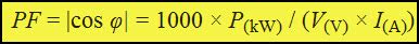 Know all about power factor calculation and Formula