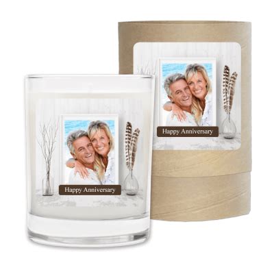 Modern Desk Photo Frame Candle | Brighten the Occasion