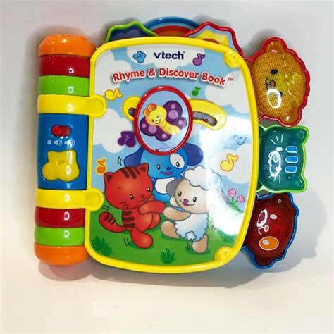 Toddler/Kids Toy: VTech Rhyme and Discover Book (Fully Complete and Working) #VTech | Rhymes ...