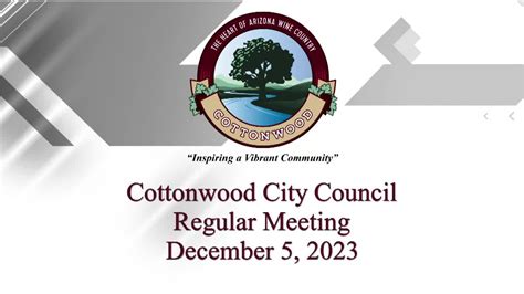 December 5, 2023 City Council | MyRadioPlace