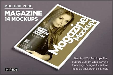 Fashion Magazine Cover Template Psd Free - Templates : Resume Designs #Z21d587vY9