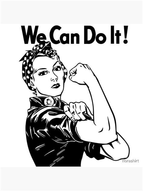 "Rosie the Riveter" Poster for Sale by florashirt | Redbubble