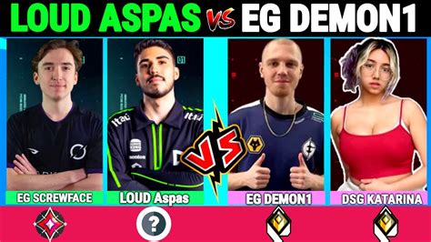 LOUD Aspas is Back & Playing with EG Screwface Vs EG Demon1 & DSG Katarina in Radiant Lobby ...