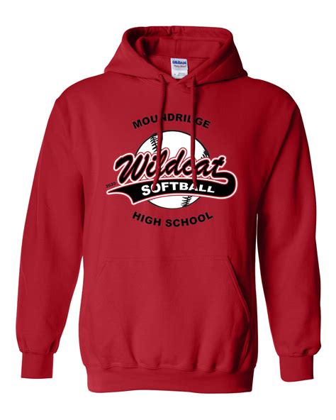 Moundridge High School Softball Hooded Sweatshirt - Atomic