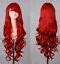 New Woman 80cm Long Curly Wigs Fashion Cosplay Costume Anime Hair Wavy Full Wigs | eBay