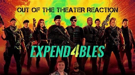 'EXPENDABLES 4' Out of the Theater Reaction! #expendables4 #movie # ...