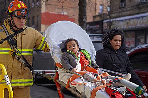 Firefighters and children injured in Bronx two-alarm blaze | amNewYork