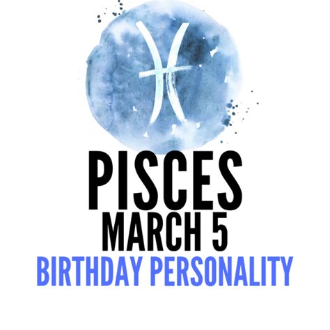 March 5 Zodiac Birthday Horoscope | astroligion.com