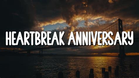 Giveon - Heartbreak Anniversary (Lyrics) - YouTube