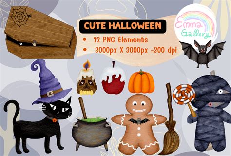 Cute Halloween Designs Graphic by Mama_Em_Studio · Creative Fabrica