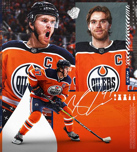 Connor McDavid | Edmonton Oilers | Behance