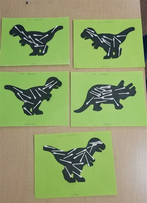 Dinosaur Skeleton Craft