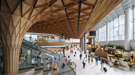 Seattle airport goes green with stunning timber expansion