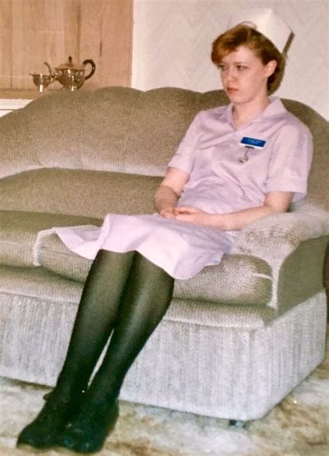 Student nurse Victoria Infirmary Glasgow, 1988 | Nurse dress uniform ...