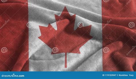 Waving Canada flag stock image. Image of concept, paint - 119103947