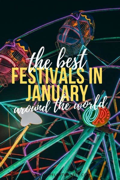 15 Best Festivals in January Around the World