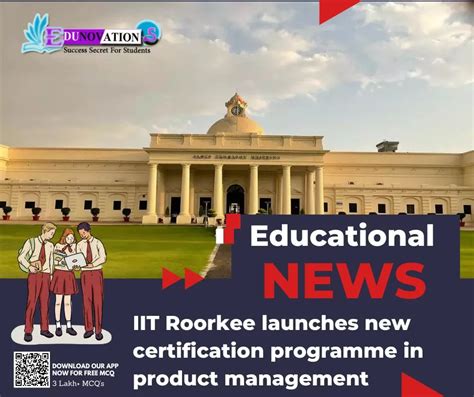 IIT Roorkee launches new certification programme in product management ...