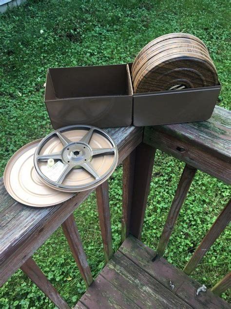 Vintage 8mm Film Reels Cannisters and Case. Home Movies | Etsy | Film reels, 8mm film, Vintage