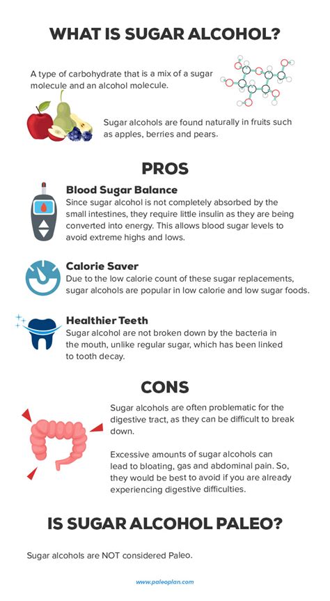 Sugar Alcohol: What It Is, Pros and Cons | PaleoPlan