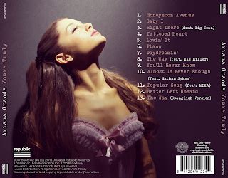 lilbadboy0: Album Cover: Ariana Grande - Yours Truly (Packaging)