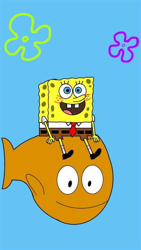 SpongeBob and the Goldfish by MrFanimator96 on DeviantArt