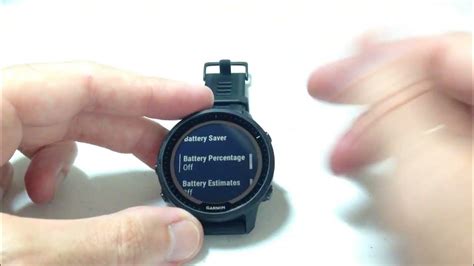 Garmin Forerunner 955: Show battery percentage and/or estimates - YouTube