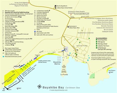 Bayahibe Map | Urlaub, Ausflug, Sup stand up paddle