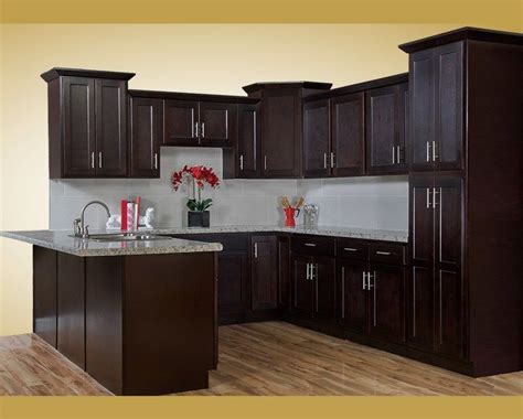 shaker espresso espresso shaker cabinet door traditional kitchen ...