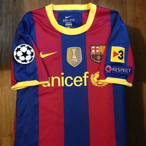 2010-2011 FC Barcelona Home Jersey - a photo on Flickriver