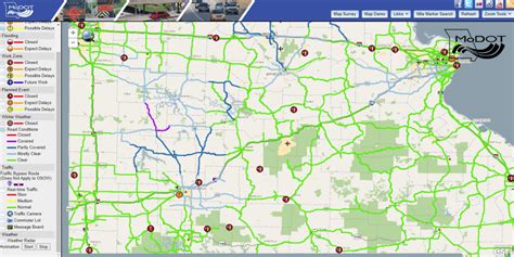 Modot Road Conditions Map / Check Road Conditions Around Ozarks Ktts ...