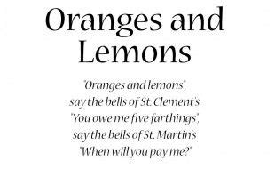 Oranges_Lemons+rhyme.jpg (310×191) | Oranges and lemons