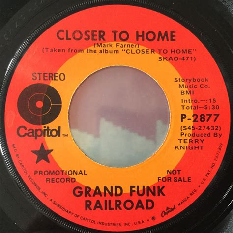 Grand Funk Railroad - Closer To Home (1970, Vinyl) | Discogs