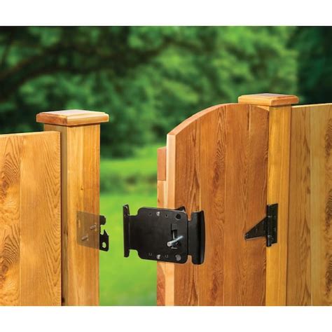 Outdoor Gate Lock Both Sides | Fasci Garden