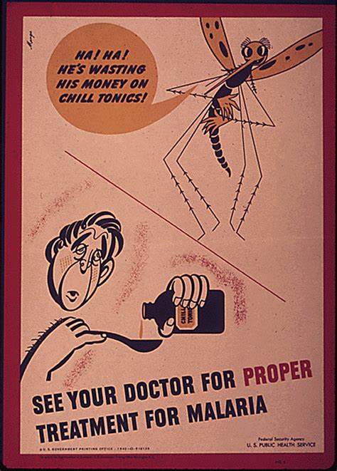 How The U.S. Stopped Malaria, One Cartoon At A Time | WBUR