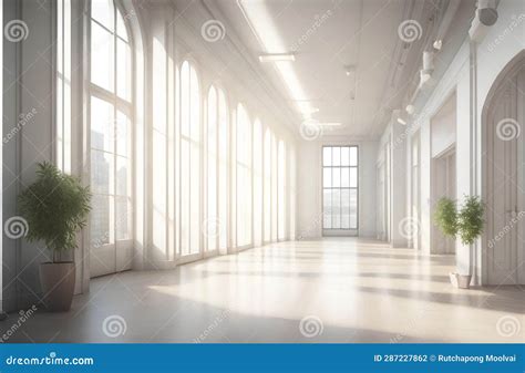 Modern Contemporary Office and Meeting Room Stock Illustration ...