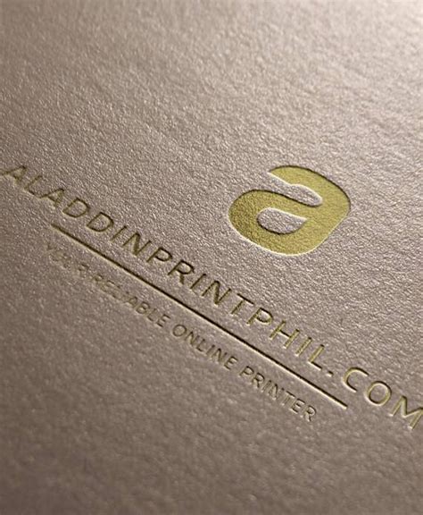 Foil Stamping Business-cards | AladdinPrintPhil