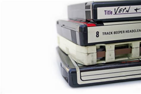 Eight Track Tapes Stock Photo - Download Image Now - iStock