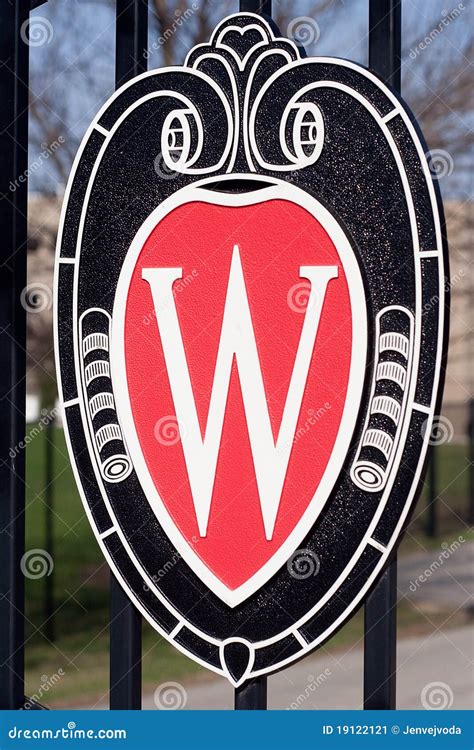 University Of Wisconsin Madison Logo Editorial Photo - Image: 19122121