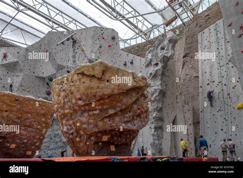 Edinburgh International Climbing Arena Ratho, Scotland, UK Stock Photo - Alamy