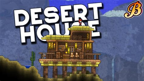 How to Build a Desert House In Terraria | NPC Housing | Terraria 1.4 ...