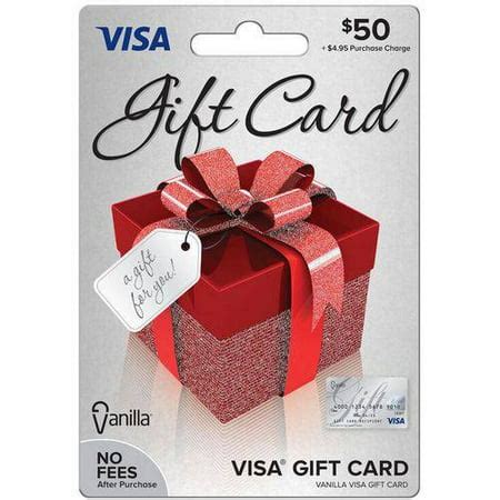 Visa $50 Gift Card - Walmart.com