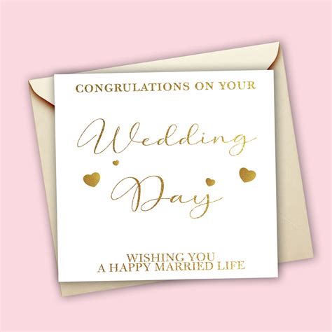 Congratulations On Your Wedding Day | Send a Charity Card : Birthday, Anniversary, Thank You ...