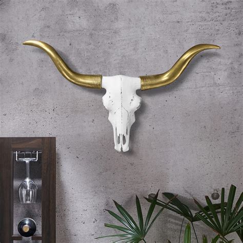 Longhorn Skull Wall Decor | Cow Skull Decor by Wall Charmers